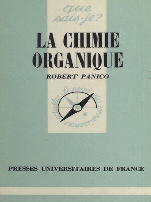 cover image of La chimie organique